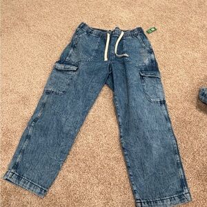 Women’s GAP Light Blue Denim Easy Jeans large